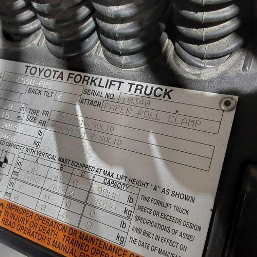 Used 2015 TOYOTA 8FGC55U