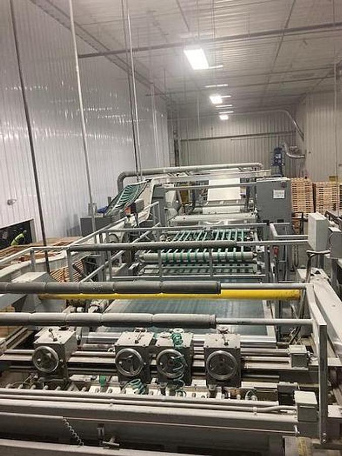 Used 73" BW PAPERSYSTEMS / MARQUIP SHEET PRO DUAL ROTARY SHEETER - MFG 1999