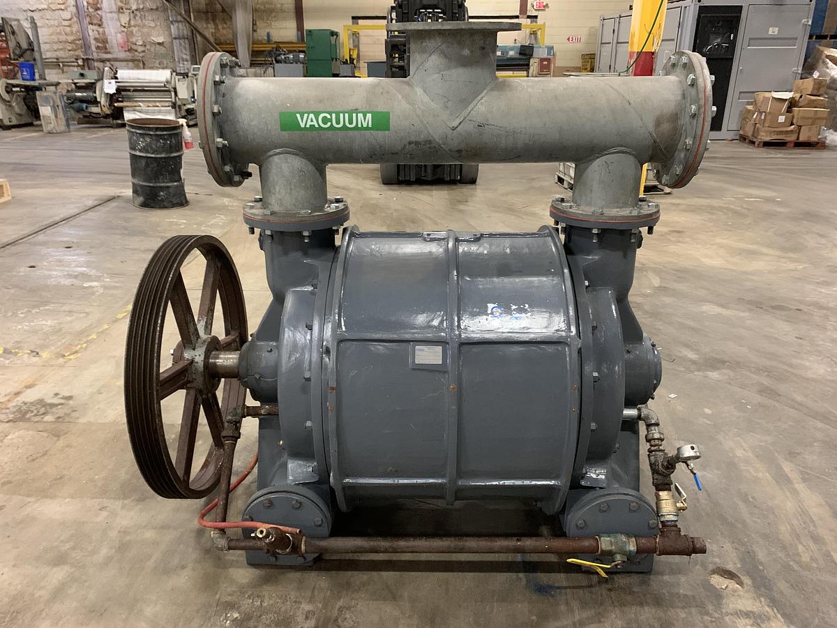 Used NASH MODEL CL-3002 VACUUM PUMP REBUILT BY HISCO PF