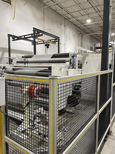 Used 110" CATBRIDGE MODEL 324 SIMPLEX TURRET SCORE & RAZOR SLITTING