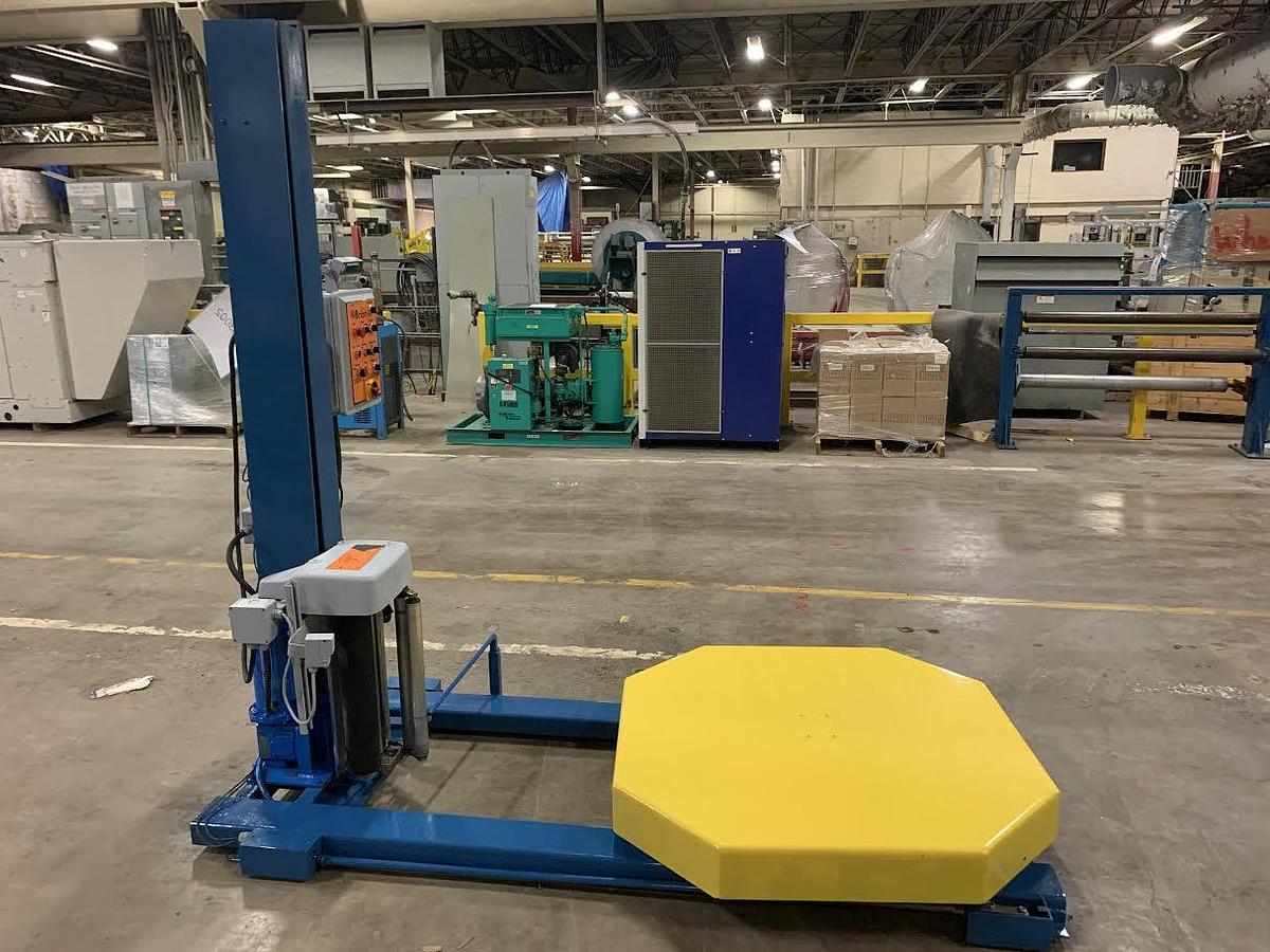 Used ORION MODEL H66-124 PALLET WRAPPER WITH 5,000 POUND SCALE