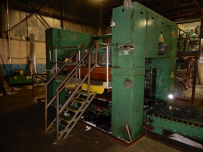 Used 122" (3.1M) TWIN WIRE WETLAP MACHINE W/ MODIFIED HEADBOX IN 2018 RATED 232 AIR DRY TONS