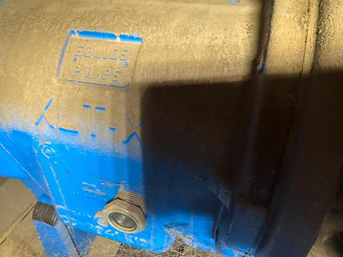 Used GOULDS 3196 XLTX POWER END PULLOUT PUMP PART 13" 316 STAINLESS STEEL