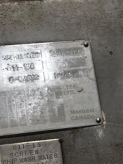 Used HYMAC SHS-3500 INCLINED THICKENER  S/S