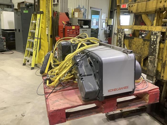 Used 2007 3 TON KONECRANES ELECTRIC HOIST