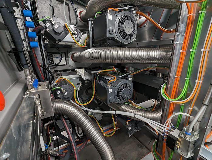 Used 44" NEW BOBST VISION 8 COLOR CI PRESS UNUSED