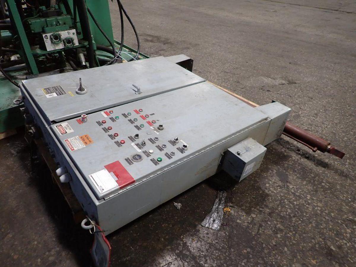 Used 63" GRANUTECH SATURN ROTO-GRIND MODEL M160H SINGLE SHAFT SHREDDER 200 HP 