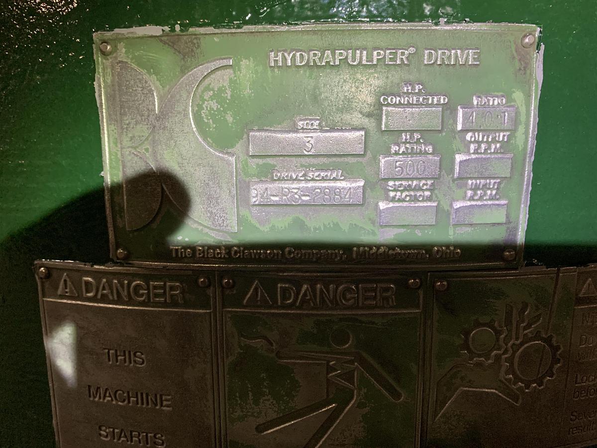 Used MARTCO HYDRAPULPER GEARBOX SIZE 3 4:0:1 RATIO