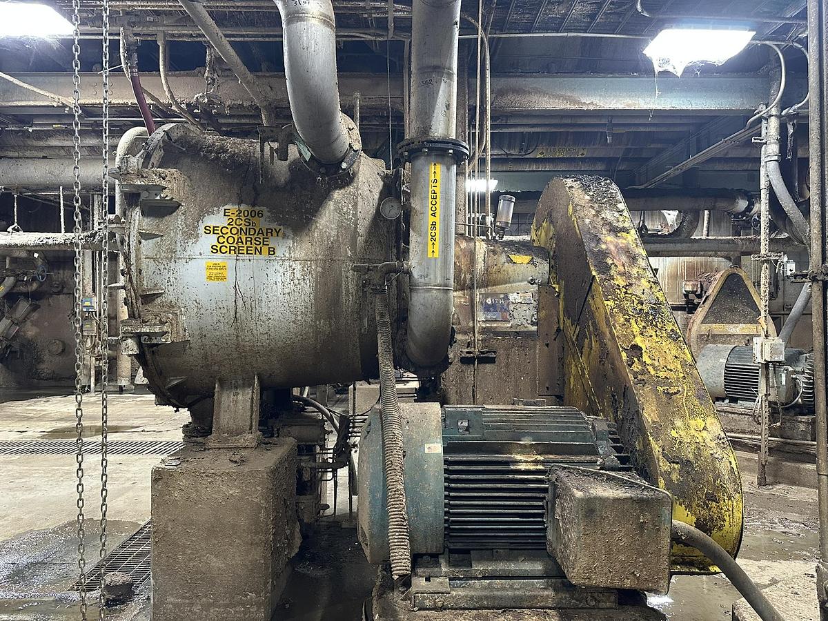 Used VOITH 400 TPD STOCK PREPERATION SYSTEM OCC WASTE