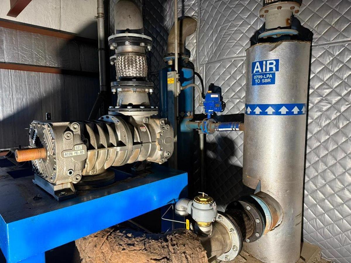 Used GARDNER DENVER RC2 SPLASH MODEL 160CDL480A BLOWER