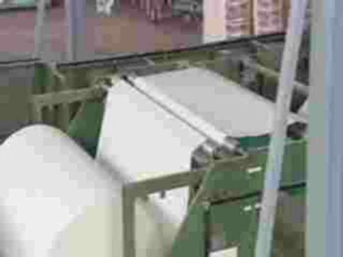 Used 106" (2700MM) PERINI BRAVO KITCHEN TOWEL AND TOILET ROLL LINE