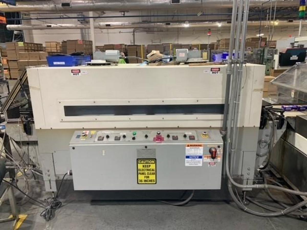 Used TEXWRAP T - 205 HIGH SPEED ORBITAL SERVO SIDE SEAL SHRINK SYSTEM