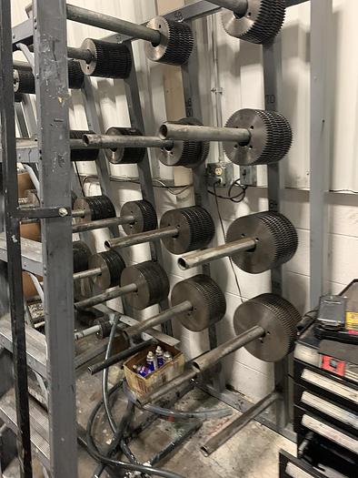 Used 54" PCMC 6 COLOR FLEXOGRAPHIC PRESS - STILL RUNNING - UPDATED APPX 2016