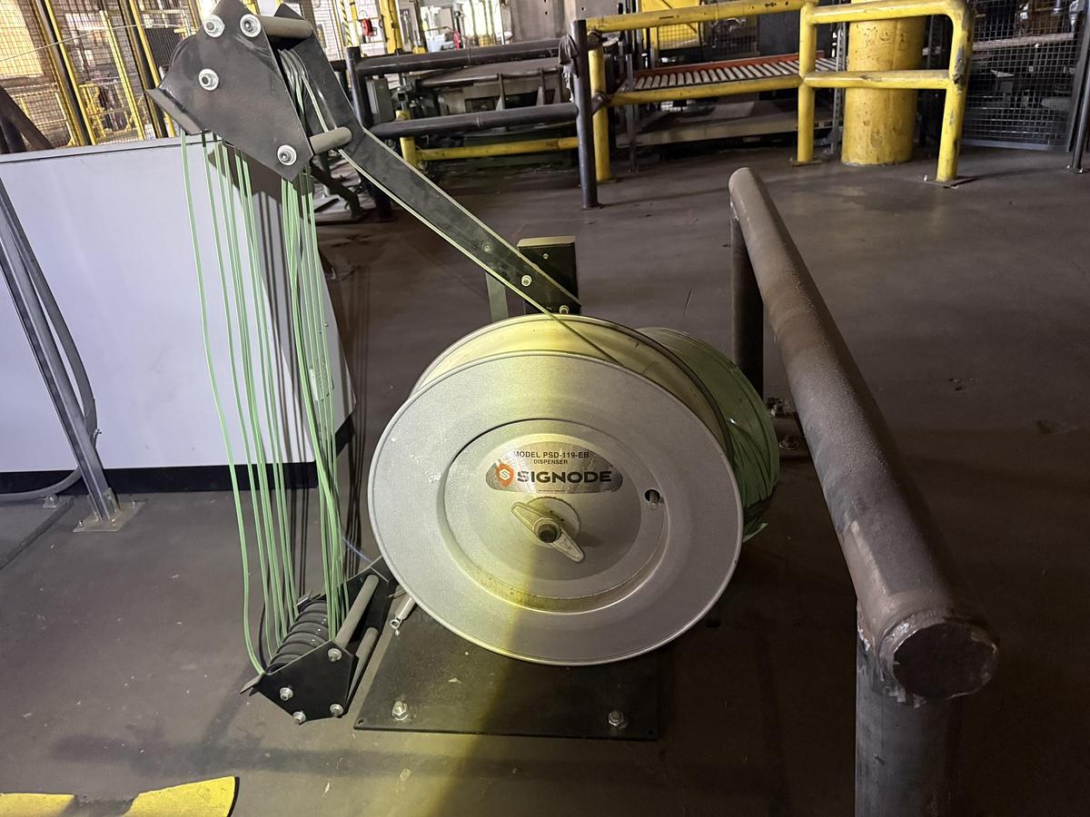 Used SIGNODE MODEL MH-RMF ROLL STRAPPER MANUFACTURED 2022