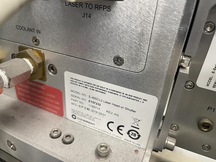 Used COHERENT DIAMOND E-SERIES LASER