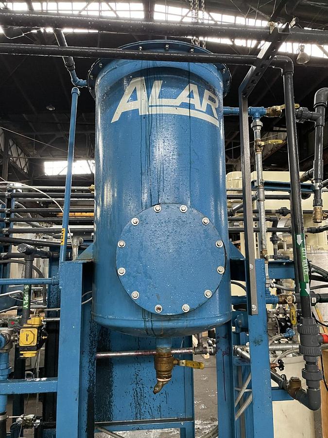 Used ALAR ENGINEERING FLEX-0-STAR MODEL 200 BATCH DEWATERING SYSTEM