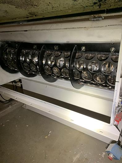 Used 62" WIDE VECOPLAN TYPE RG 62/125 SWU SINGLE SHAFT SHREDDER MANUFACTURED 2011