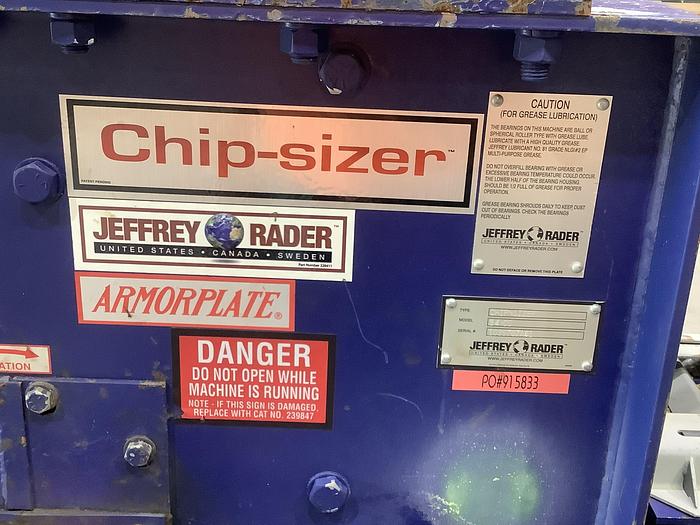 Used JEFFREY RADER 34 CS CHIP SIZER 75HP
