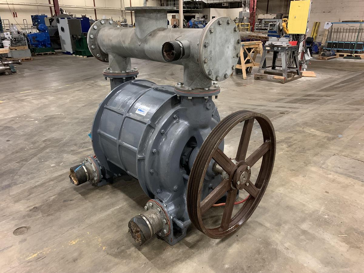 Used NASH MODEL CL-3002 VACUUM PUMP REBUILT BY HISCO PF
