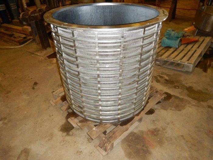 Used VALMET MDL T9 STAINLESS STEEL DELTA PRESSURE SCREEN