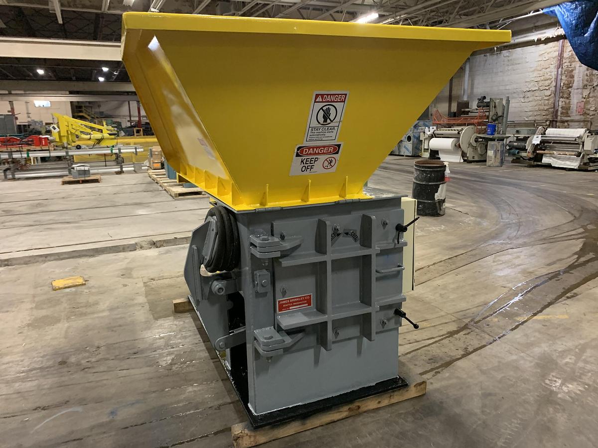 Used JAMES BRINKLEY HEAVY DUTY FLOOR TYPE BALE WIRE COILER