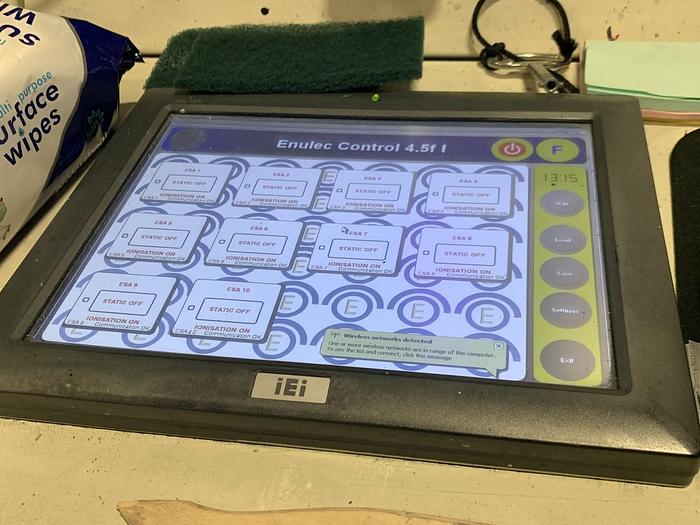 Used 40" ROTOMEC MODEL RS 4003 10 COLOR ROTOGRAVURE PRESS (SOLVENT INK) MFG. 2006