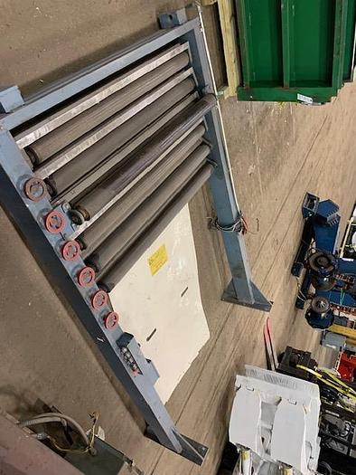 Used MAXSON 58" WIDE 6 ROLL DECURLER STATION