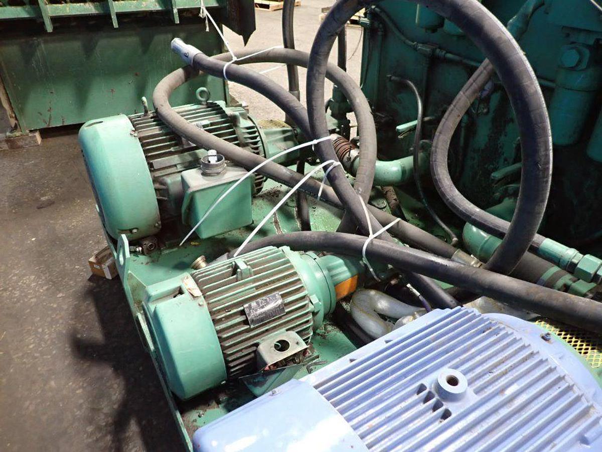 Used 63" GRANUTECH SATURN ROTO-GRIND MODEL M160H SINGLE SHAFT SHREDDER 200 HP 