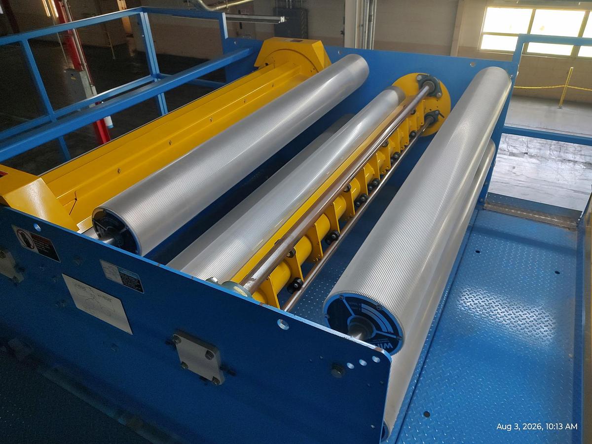 Used 73" WIDE MARQUIP DUAL POSITION UNWIND & 2021 D2 SPLICER
