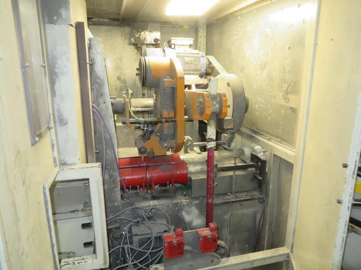 Used 2005 PERINI SINCRO 5.0 106" BRT REWINDING LINE WITH 2 LANE PERINI LOG SAW