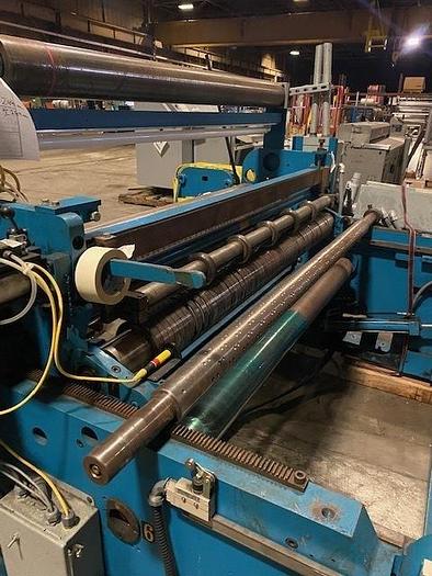 Used 60" WIDE KIDDER PAPER SLITTER REWINDER - UPDATED DRIVE - PENDING