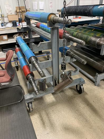 Used 54" PCMC 6 COLOR FLEXOGRAPHIC PRESS - STILL RUNNING - UPDATED APPX 2016