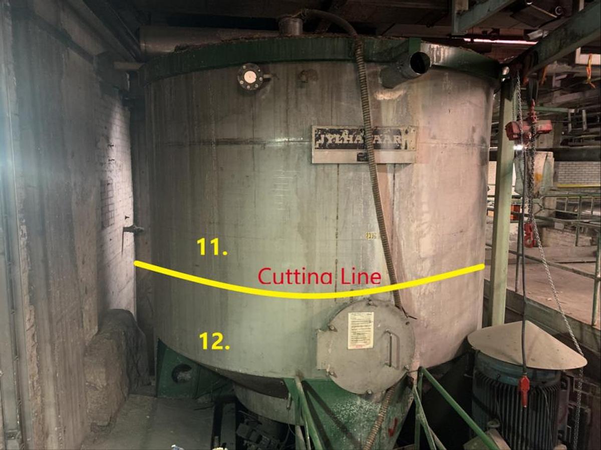 Used JYLHAVAARA LOW CONSISTENCY PULPER MODEL JP32A A-19296 120-200TPD