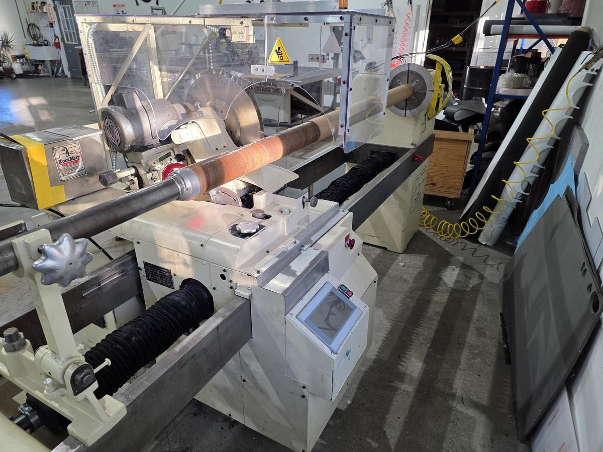 Used 72" WIDE LEVER MODEL 500 SINGLE KNIFE CUTTER - UPDATED HMI 