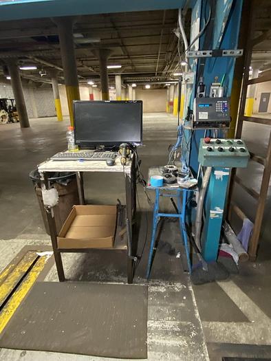 Used LAMB-GRAYS HARBOR CO. 86"W ROLL WRAPPER 60" DIA, ROLLS