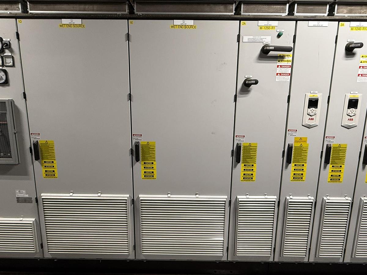 Used 110" (2.8M) VOITH FOURDRINIER PAPER MACHINE (2002) – LINERBOARD / TUBE & CORE – 72" DIAMETER DRYERS – DUAL SHOE PRESS (LBM)