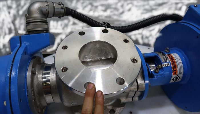 Used BASIS WEIGHT VALVE - DEZURIK PPE - 4" VALVE REBUILT