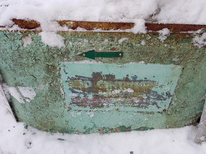 Used INGERSOL RAND BIRD CENTRISCREEN MODEL 14A