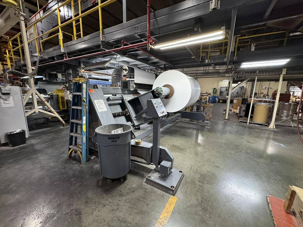 Used 72" WIDE INTAROTO LAMINATOR - PAPER & BOARD