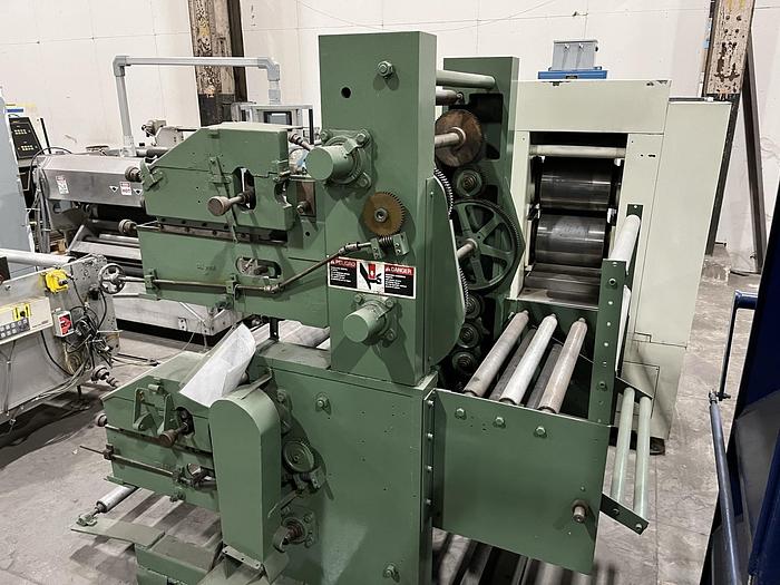 Used 22" WOLVERINE CUBLINE MODEL 21-1 INLINE FLEXO PRESS 1 COLOR