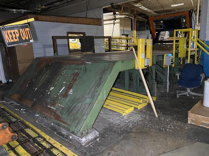 Used 375' 5000LB CAPACITY IN FLOOR ROLL HANDLING SYSTEM
