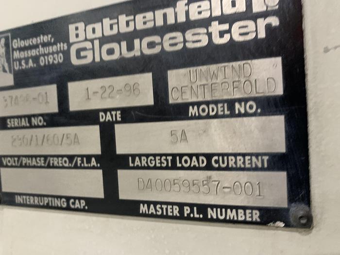 Used 1996 BATTENFELD GLOUCESTER WICKETER