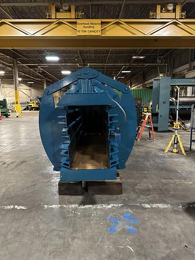 Used ECONOMY MODEL 5029AT9750 HORIZONTAL AUTO-TIE BALER WITH ALLEN BRADLEY CONTROLS 75 HP