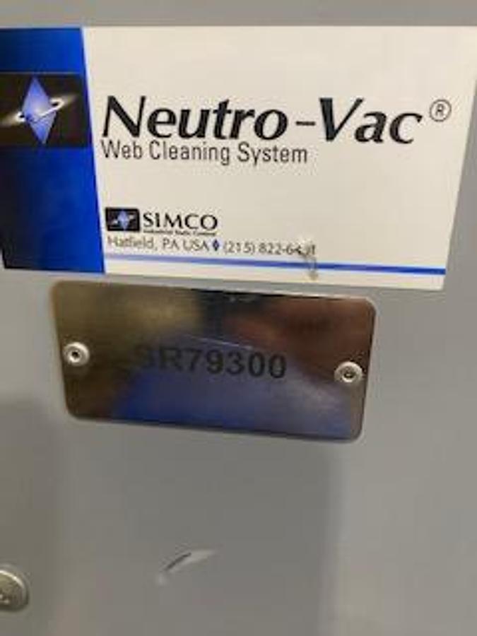 Used SIMCO INDUSTRIAL STATIC CONTROL MODEL DC 75 DUST COLLECTOR