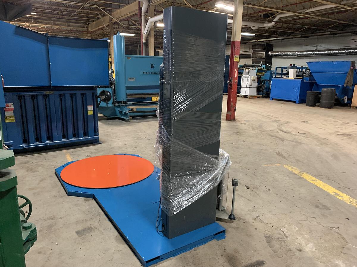 Used M.J. MALLIS WULFTEC WSML-150-B PALLET WRAPPER LOW PROFILE