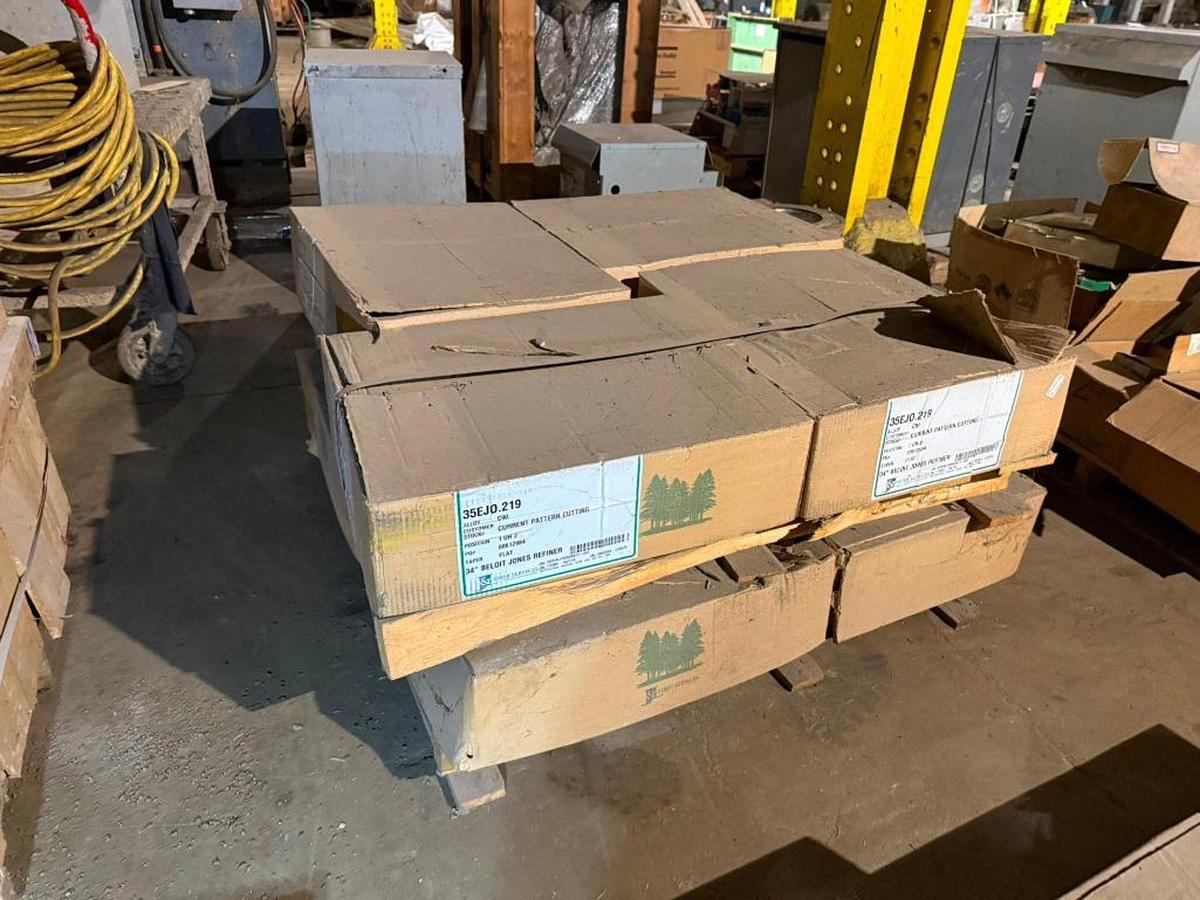 Used VARIOUS GL&V ALLOY REFINER PLATES