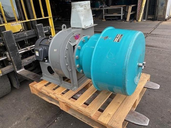 Used AE FAN EQUIPMENT MDL. M-09 BLOWER  DAYTON 7.5 HP MOTOR