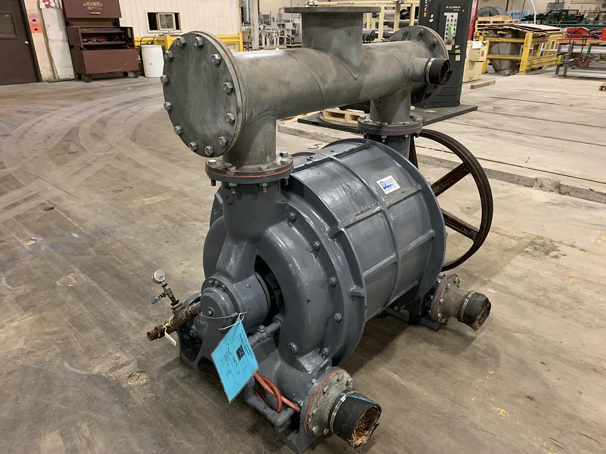 Used NASH MODEL CL-3002 VACUUM PUMP REBUILT BY HISCO PF