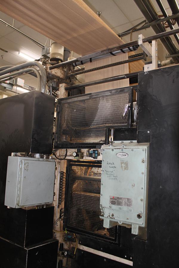 Used 37" WIDE GREENBAY ENGINEERING SINGLE FOLD DISPENCER TOWEL WITH BRETTING BANDER