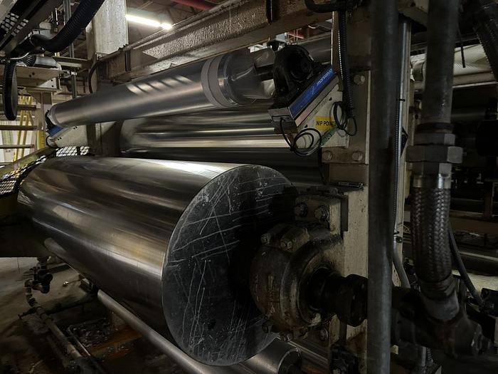 Used BLACK CLAWSON COOLING ROLL SYSTEM